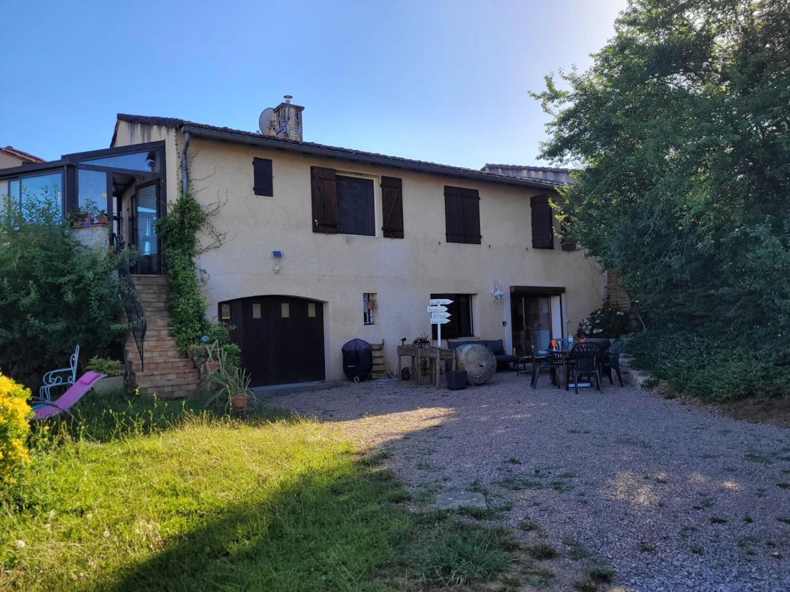 La Jolie Vue Et La Maison De La Tour- Cordes-Sur-Ciel Les Cabannes  Exterior photo